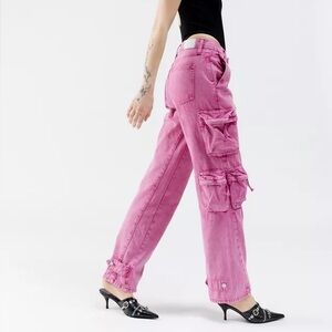 Pistola Pink Straight Leg Women Jeans - 27